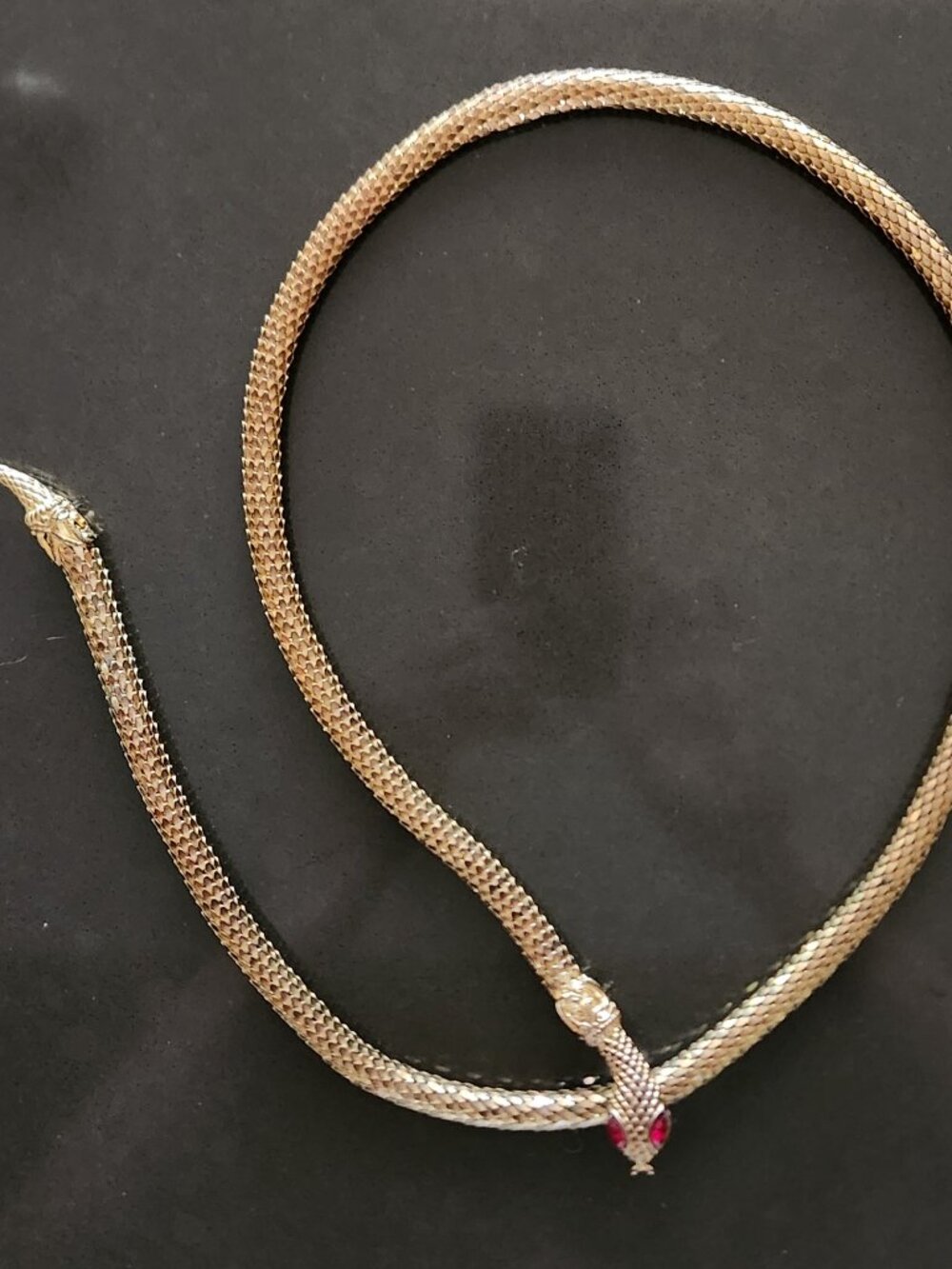 Vintage Mesh Snake Belt